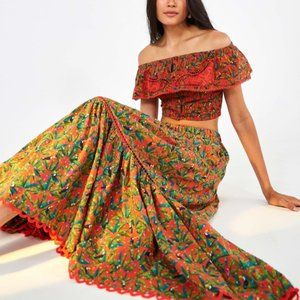 TUCANO PARADISE MIDI SKIRT - FARM RIO -  SMALL